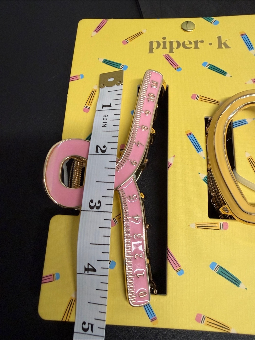 Piper K | School Motif Metal Hair Clips - Picture 8 of 8